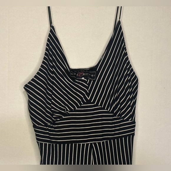 Polly & Esther long striped romper - Picture 6 of 12